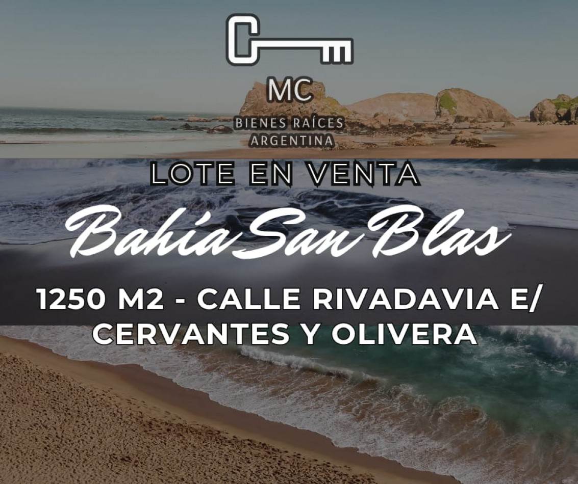 Lote en Bahia San Blas