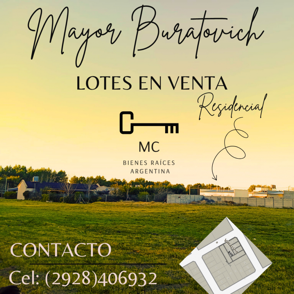 Lotes en Mayor Buratovich