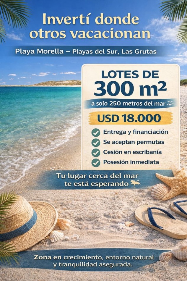Lote en Las Grutas