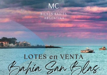 Lote en Bahia San Blas