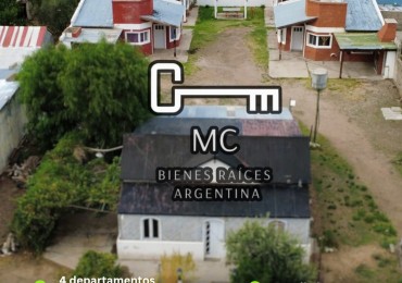 Casa con 4 departamentos San Antonio Oeste