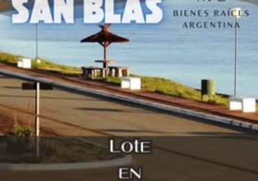 Venta lote San Blas
